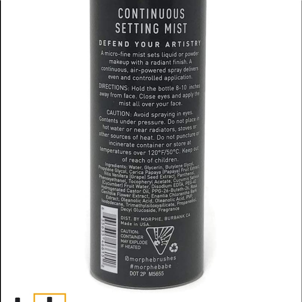 Morphe Setting Spray - Picture 4 of 5